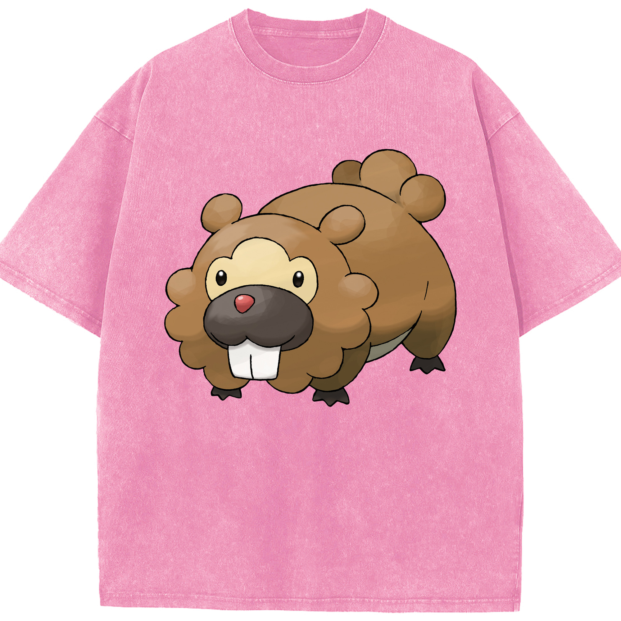 （画像用） ポケットモンスター Pokémon 綿100% ヴィンテージ風 半袖Tシャツ（フロントプリント）